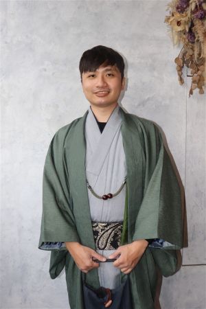 男性着物