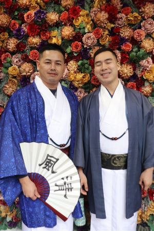 男性着物