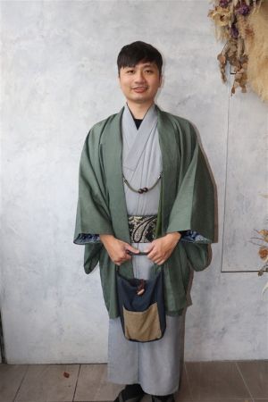 男性着物