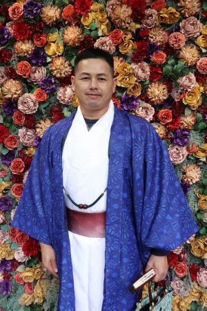 男性着物