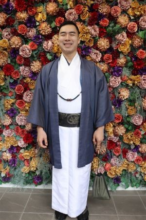 男性着物