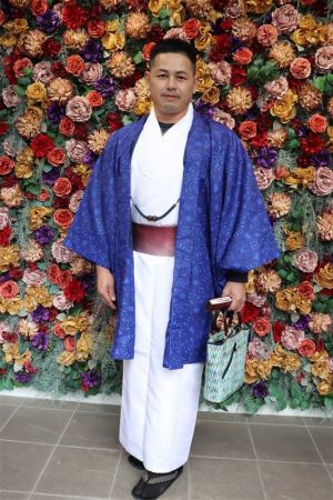 男性着物