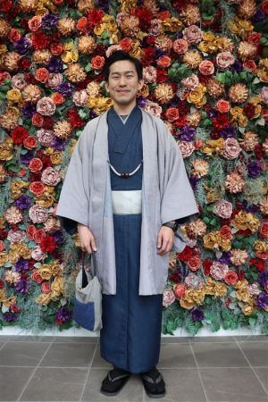 男性着物