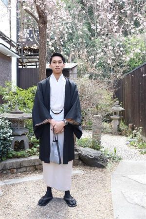 男性着物