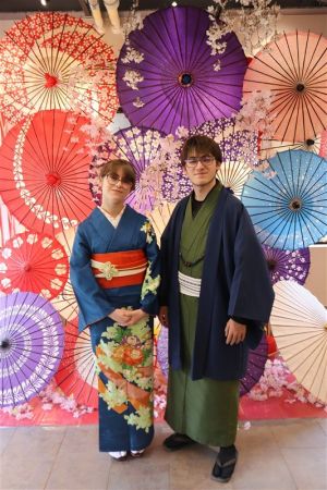 男性着物