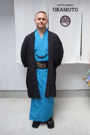 男性着物