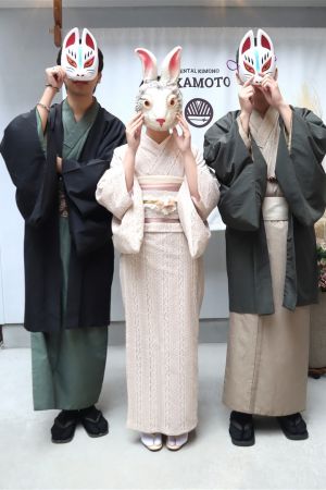 男性着物
