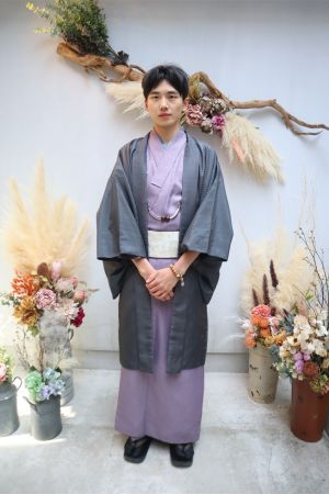 男性着物