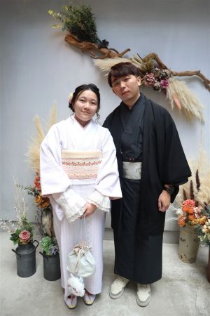 男性着物