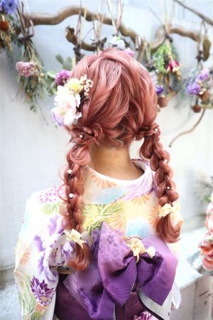 フリーチョイスヘアセット