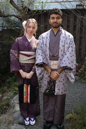 男性着物