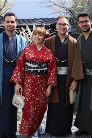 男性着物