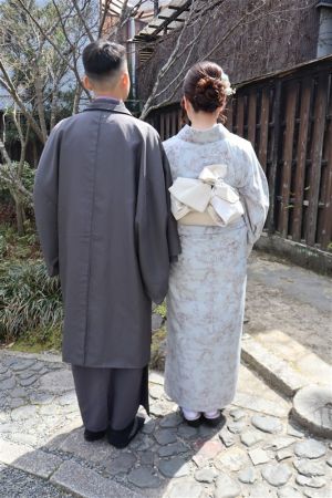 男性着物
