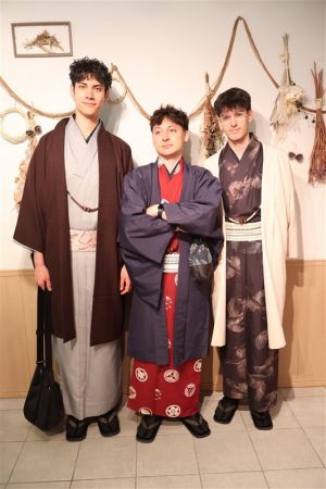 男性着物
