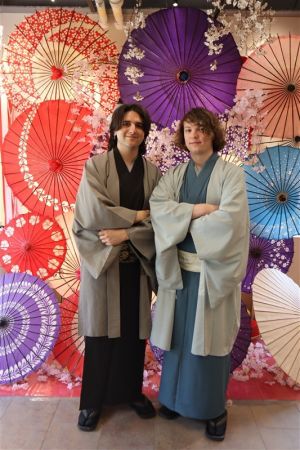 男性着物