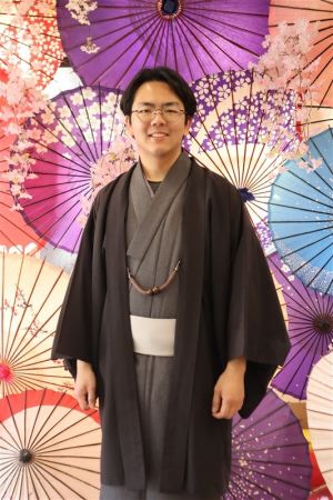 男性着物