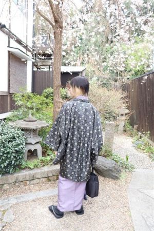 男性着物