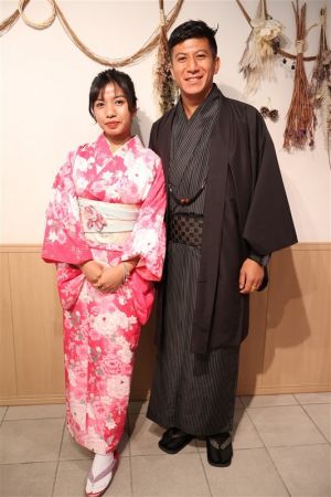 男性着物