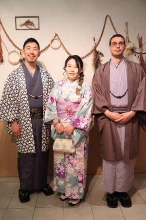 男性着物