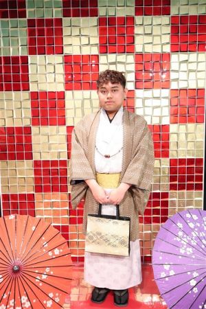 男性着物