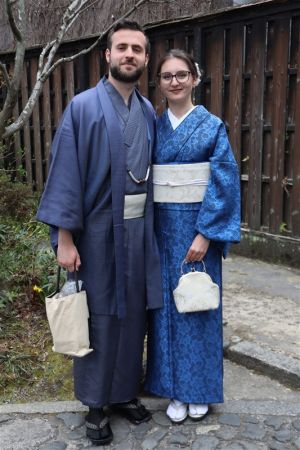 男性着物