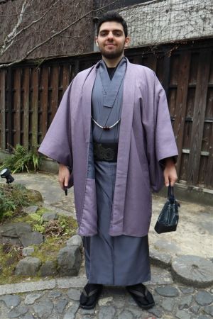 男性着物