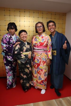 男性着物