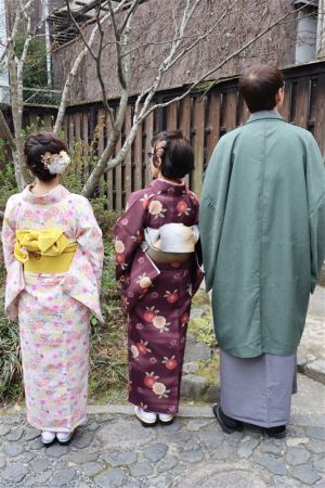 男性着物