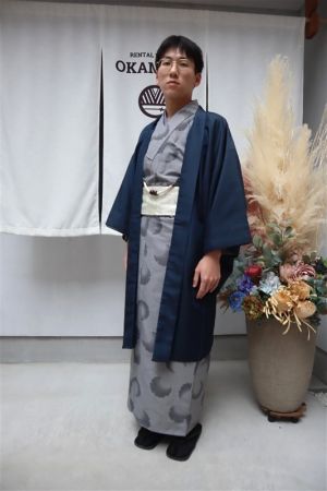 男性着物