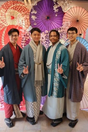 男性着物
