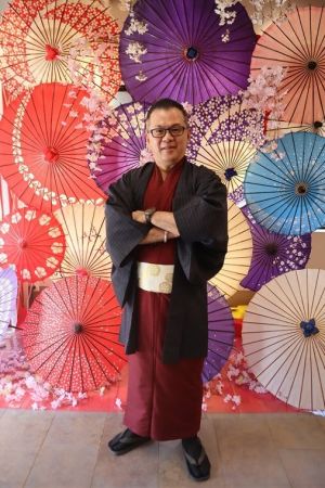 男性着物
