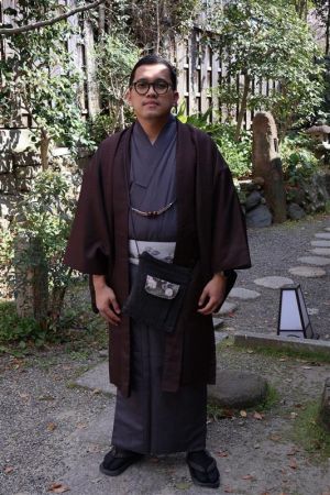 男性着物