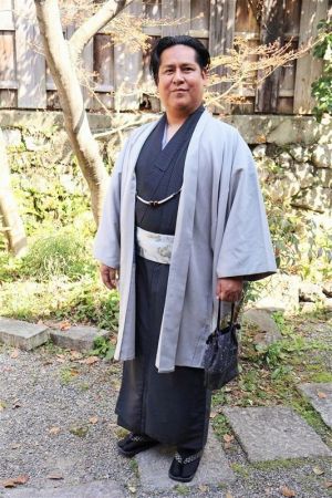 男性着物