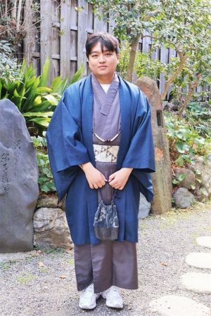 男性着物