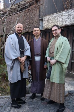 男性着物