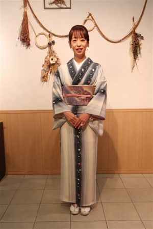 正絹小紋