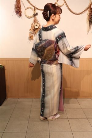 正絹小紋