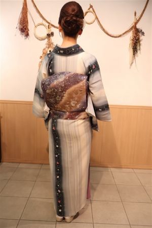正絹小紋