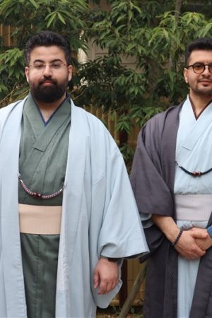男性着物