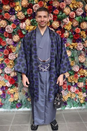 男性着物