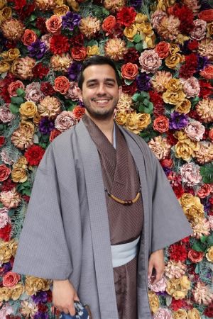 男性着物