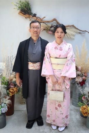 男性着物
