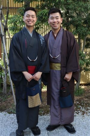 男性着物