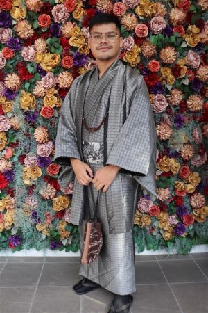 男性着物