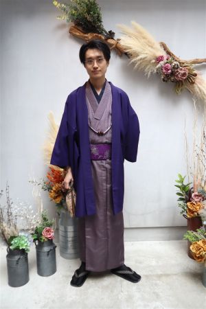 男性着物