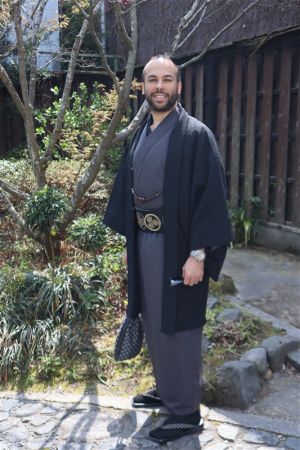 男性着物