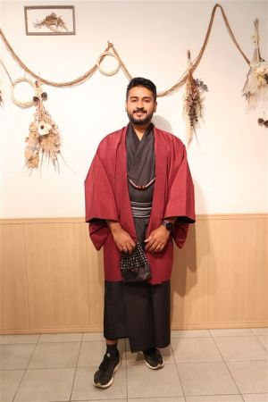 男性着物