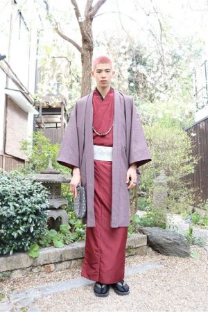 男性着物
