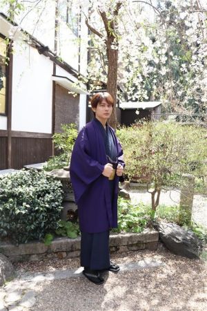 男性着物