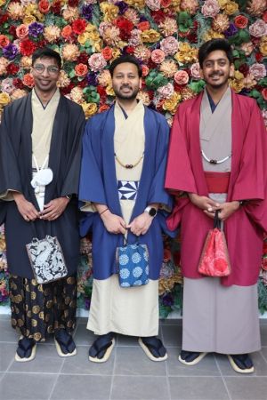 男性着物